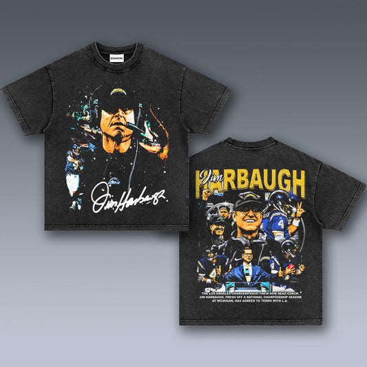 VINTAGE TEE | JIM HARBAUGH  9.26