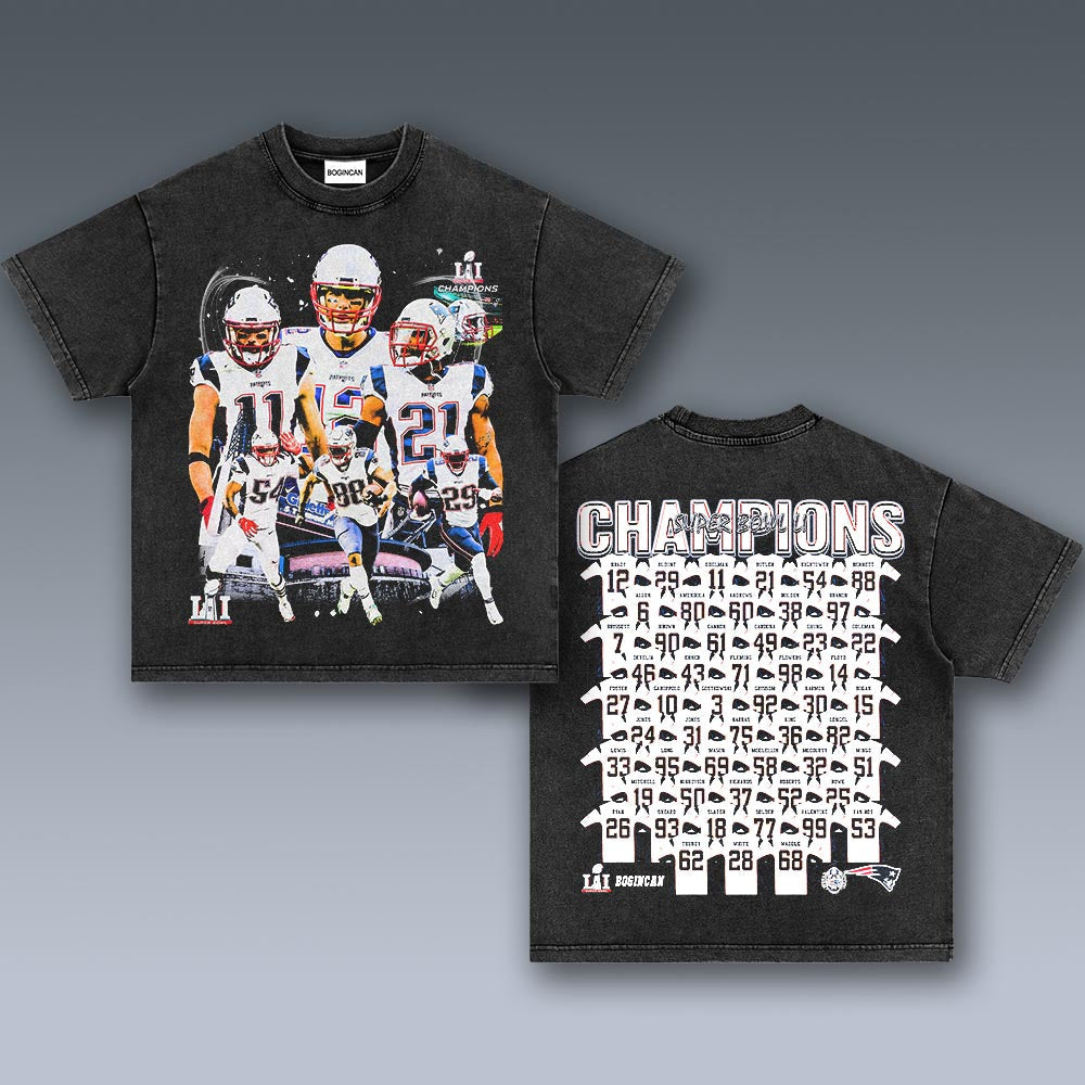 VINTAGE TEE | NEW ENGLAND PATRIOTS 9.25