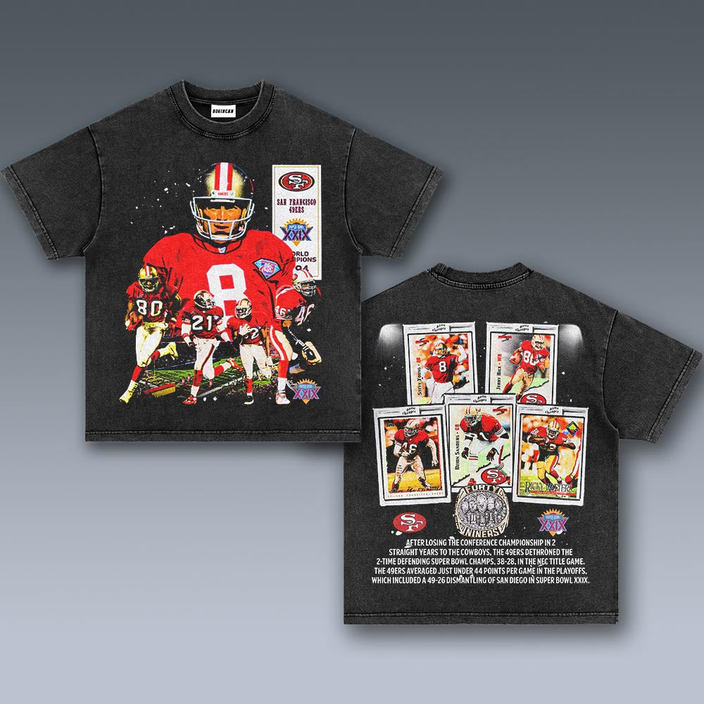 VINTAGE TEE | SUPER BOWL XXIX CHAMPS - 49ERS 9.20