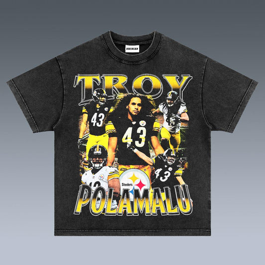 VINTAGE TEE | TROY POLAMALU