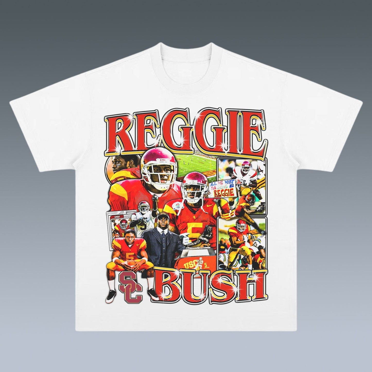 VINTAGE TEE | REGGIE BUSH USC