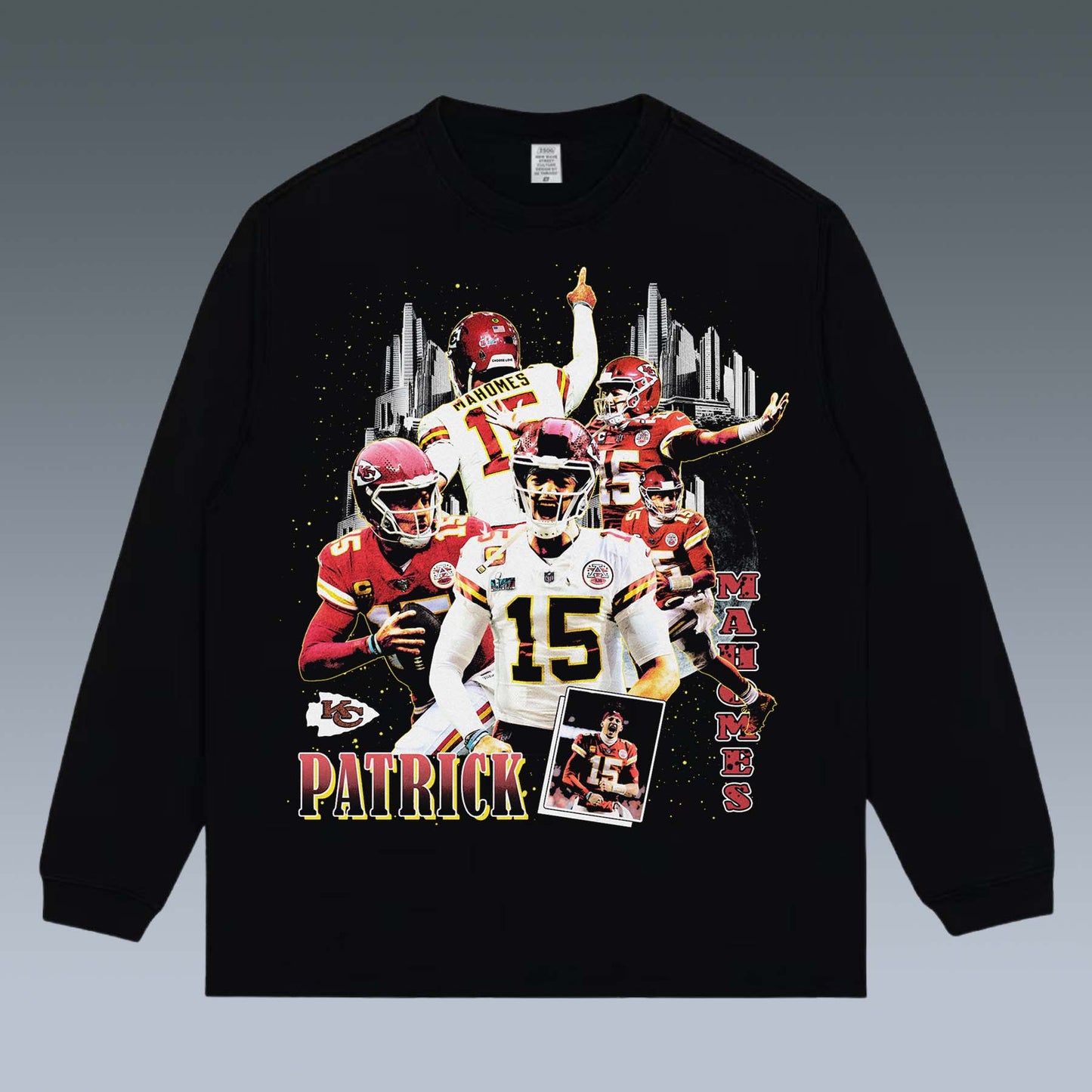 VINTAGE LONG SLEEVE TEE |  PATRICK MAHOMES