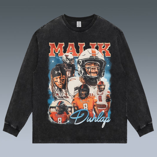 VINTAGE LONG SLEEVE TEE | MALIK DUNLAP