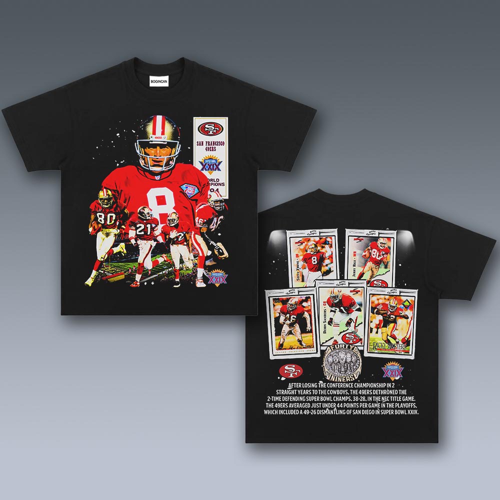 VINTAGE TEE | SUPER BOWL XXIX CHAMPS - 49ERS 9.20