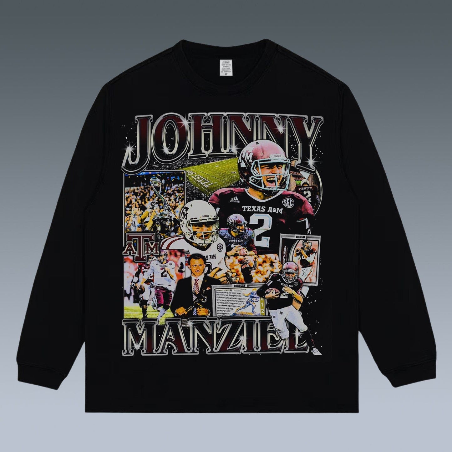 VINTAGE LONG SLEEVE TEE | JOHNNY MANZIEL