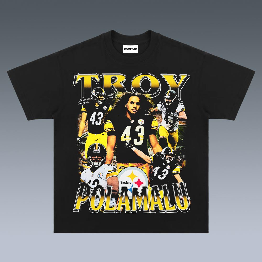 VINTAGE TEE | TROY POLAMALU