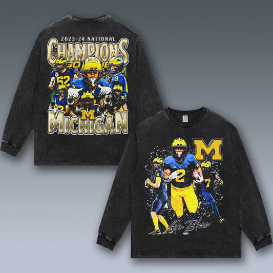 VINTAGE LONG SLEEVE TEE | MICHIGAN WOLVERINES