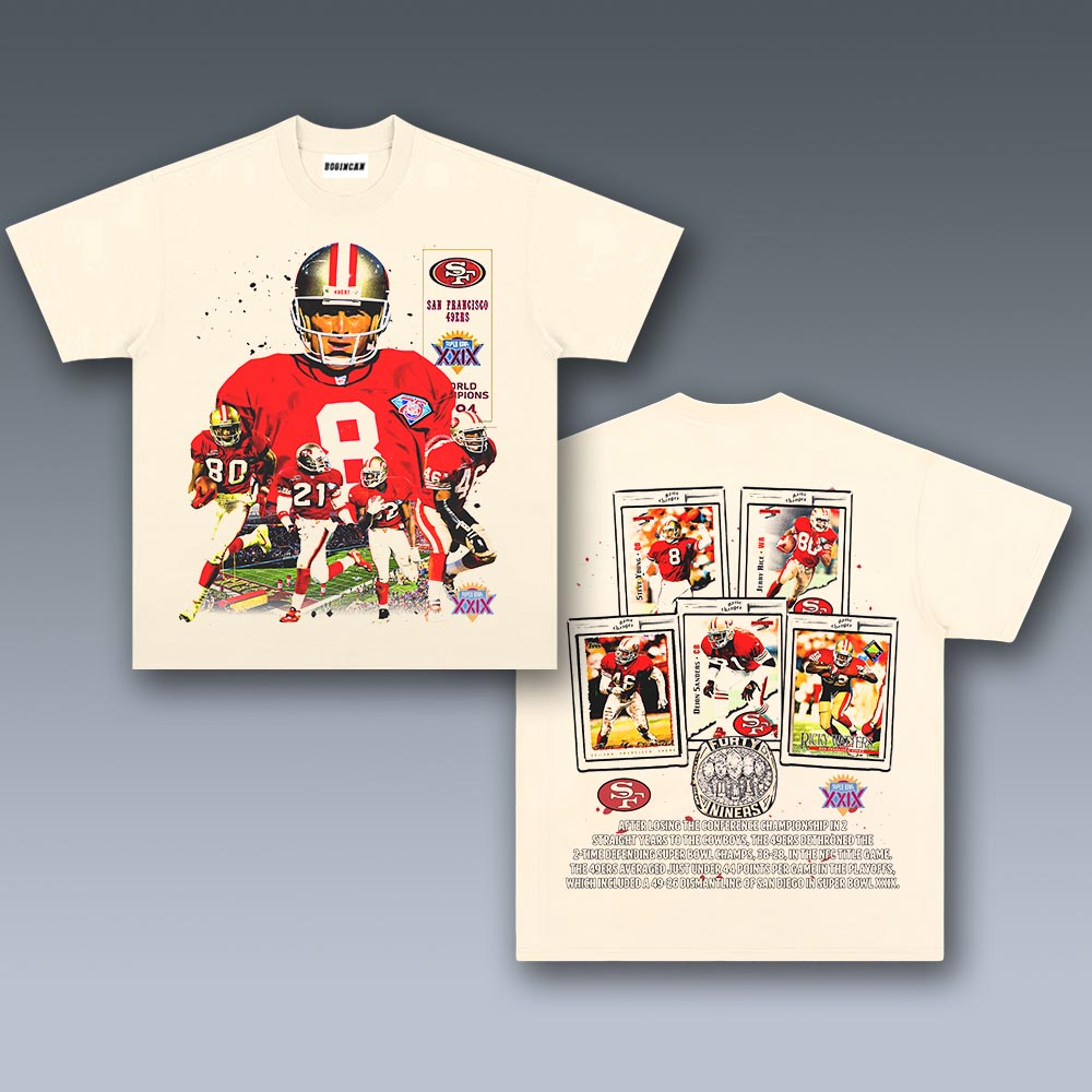 VINTAGE TEE | SUPER BOWL XXIX CHAMPS - 49ERS 9.20