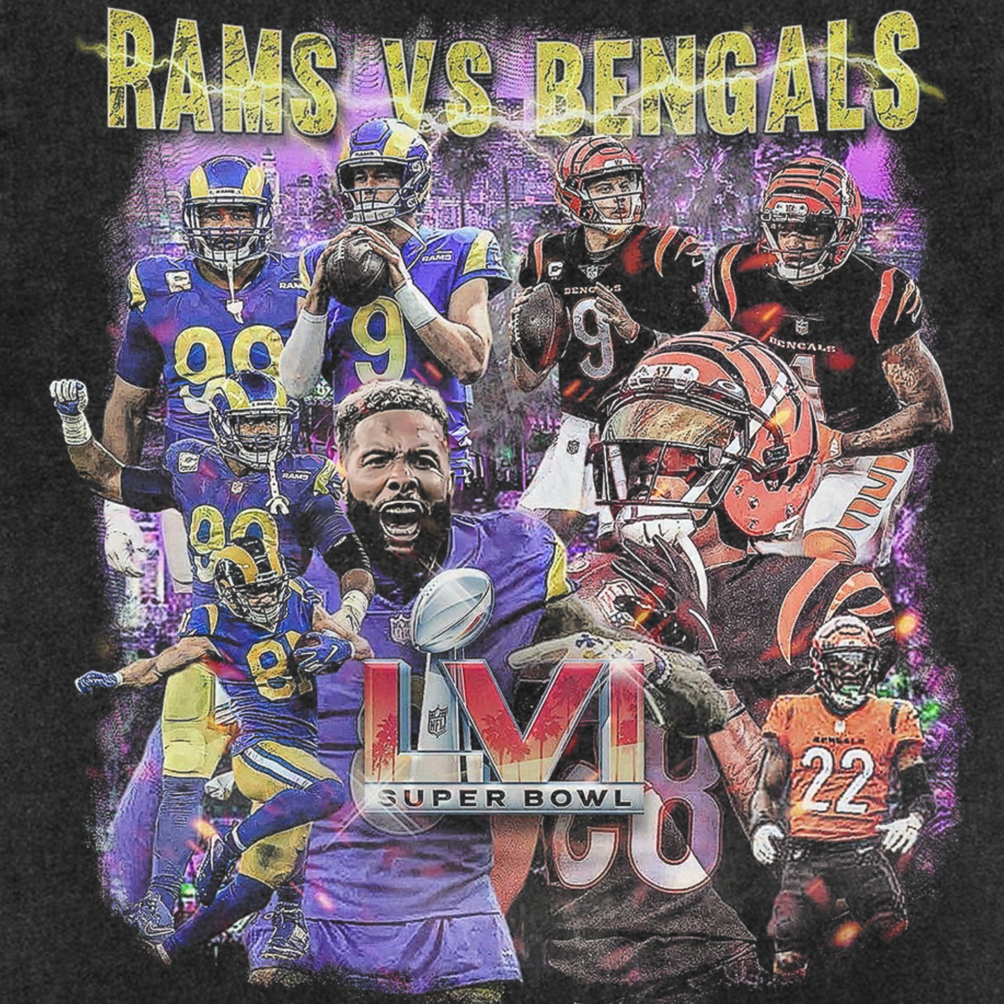 VINTAGE TEE | RAMS VS BENGALS