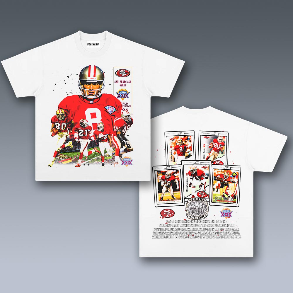 VINTAGE TEE | SUPER BOWL XXIX CHAMPS - 49ERS 9.20