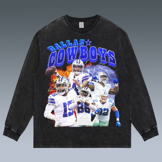 VINTAGE LONG SLEEVE TEE | DALLAS COWBOYS