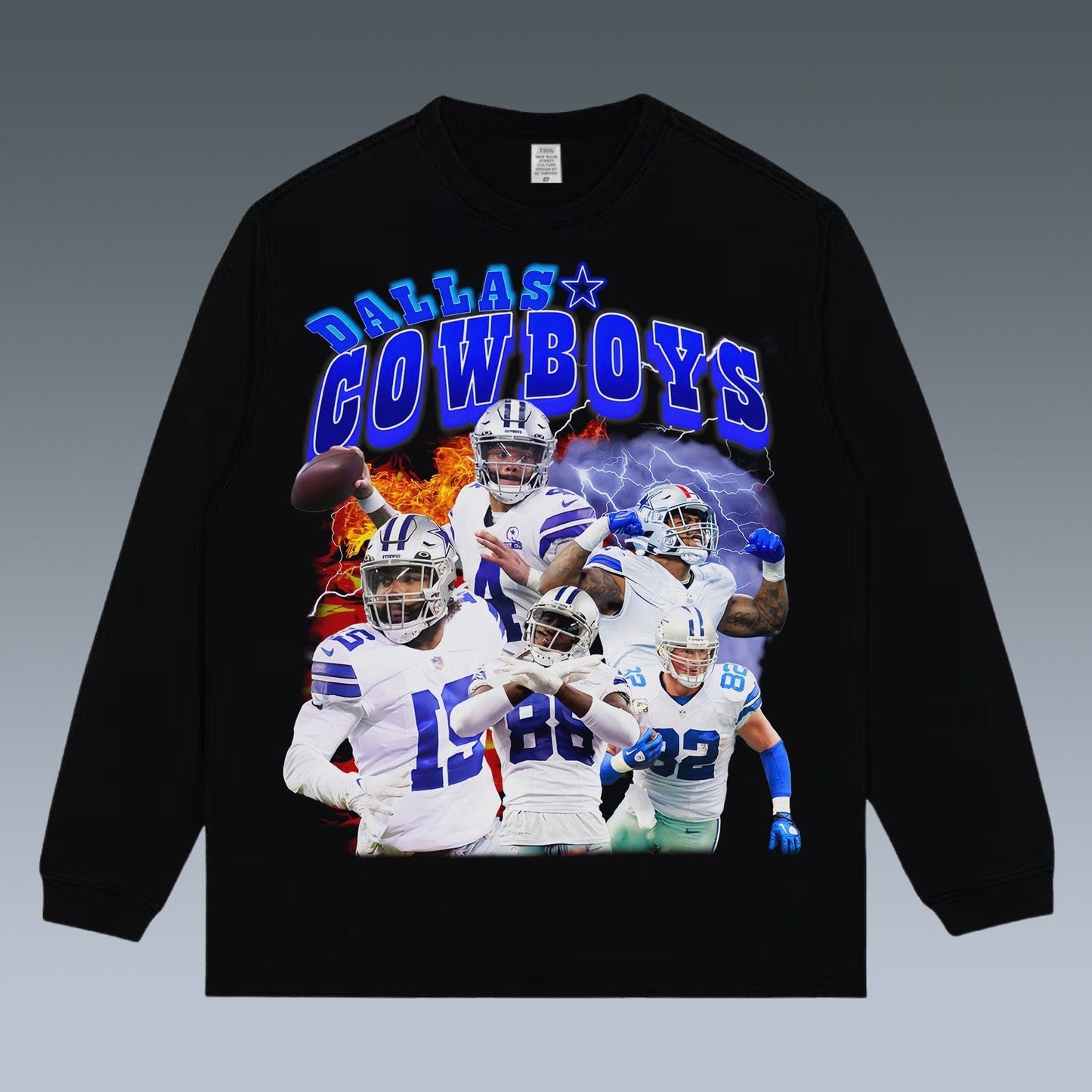 VINTAGE LONG SLEEVE TEE | DALLAS COWBOYS