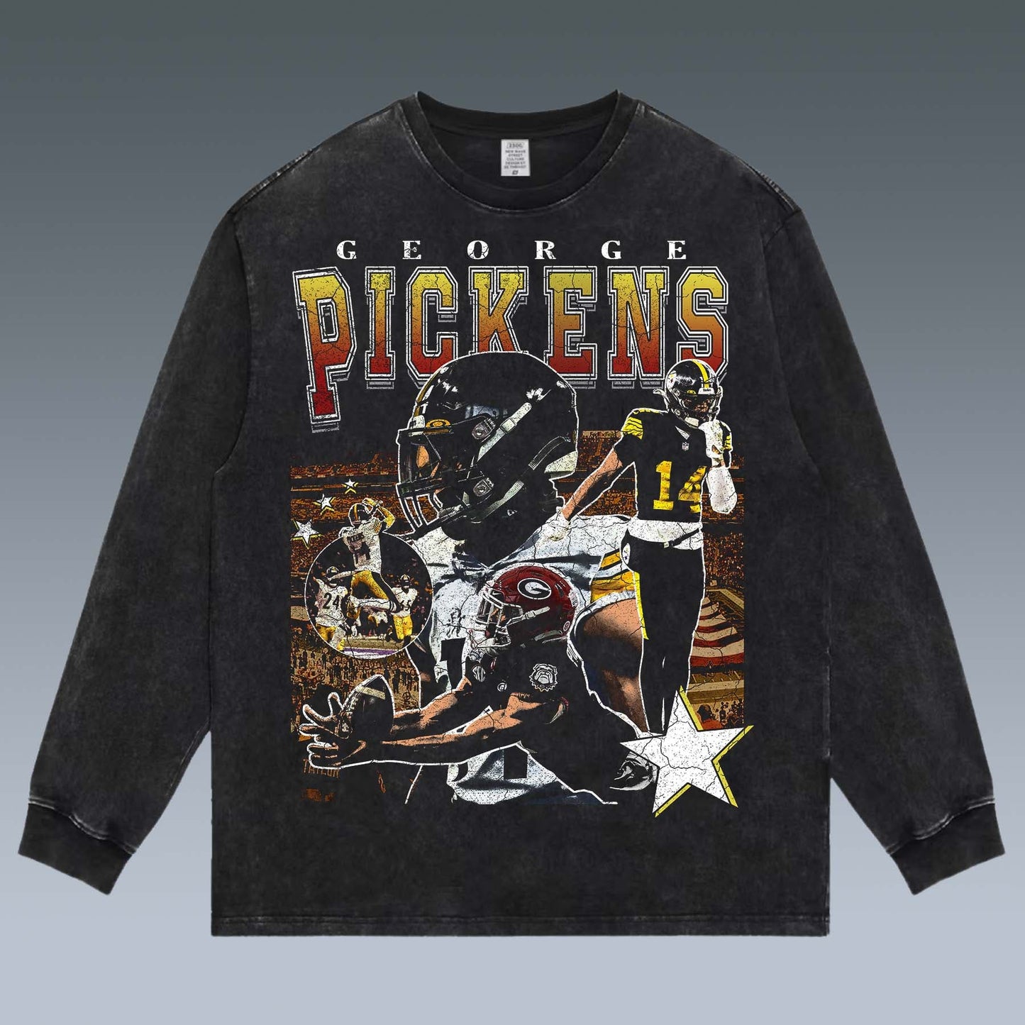 VINTAGE LONG SLEEVE TEE | GEORGE PICKENS