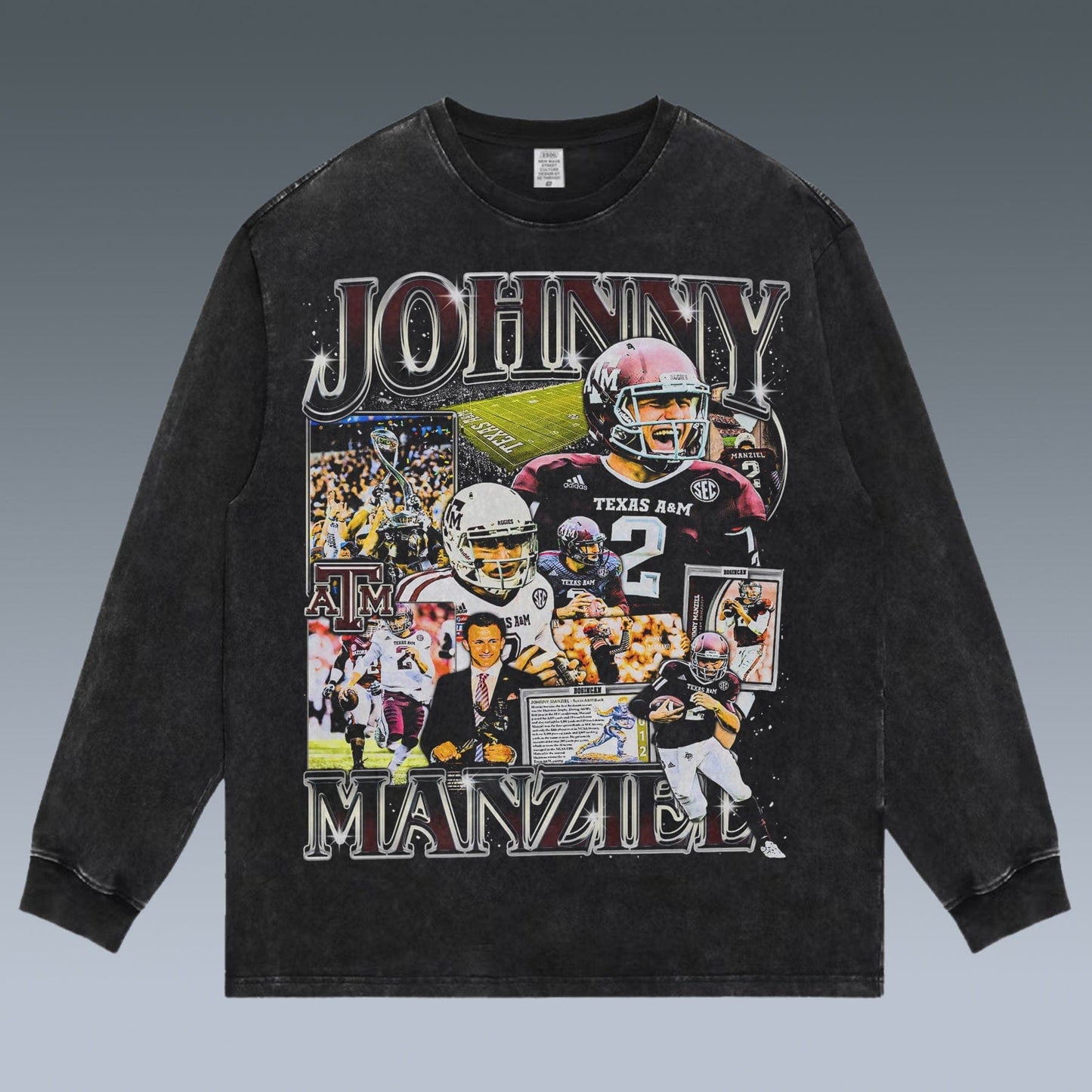 VINTAGE LONG SLEEVE TEE | JOHNNY MANZIEL