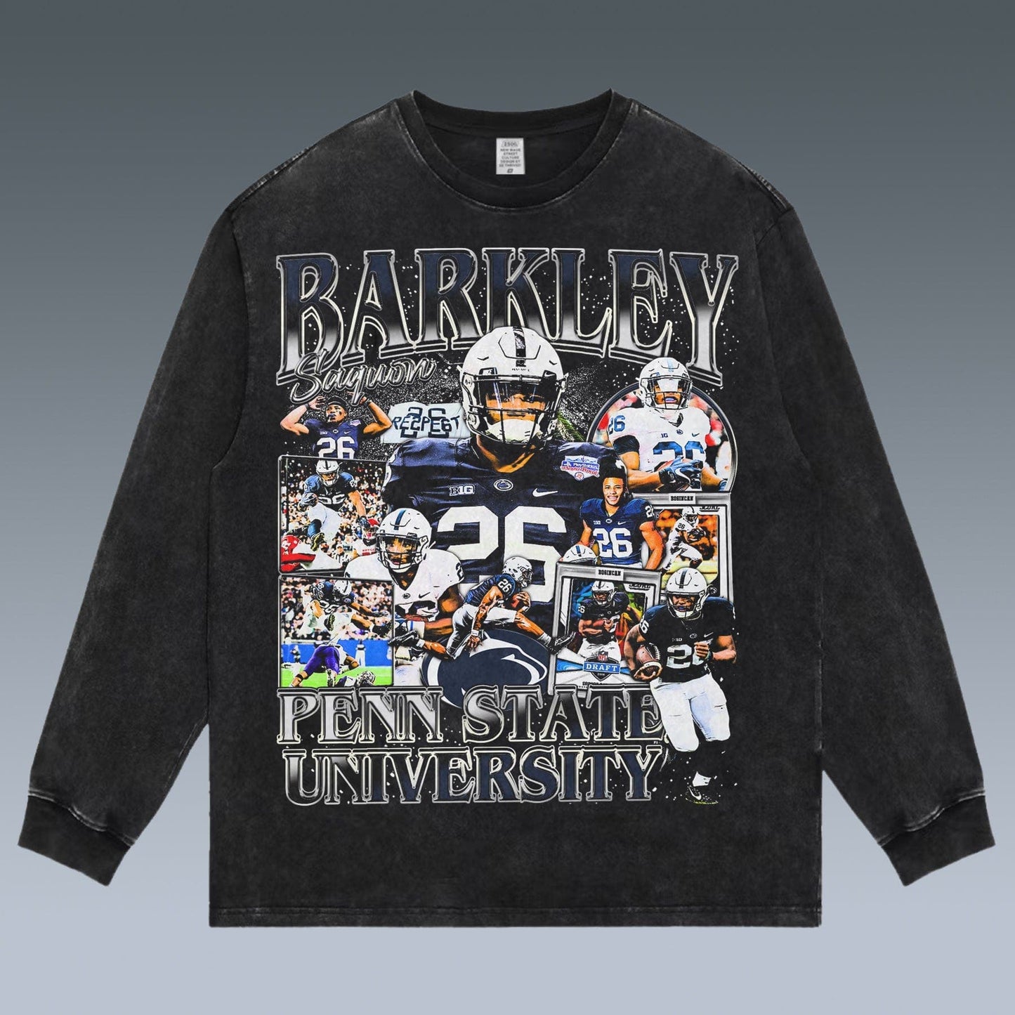 VINTAGE LONG SLEEVE TEE | SAQUON BARKLEY