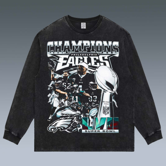 VINTAGE LONG SLEEVE TEE |  PHILADELPHIA EAGLES