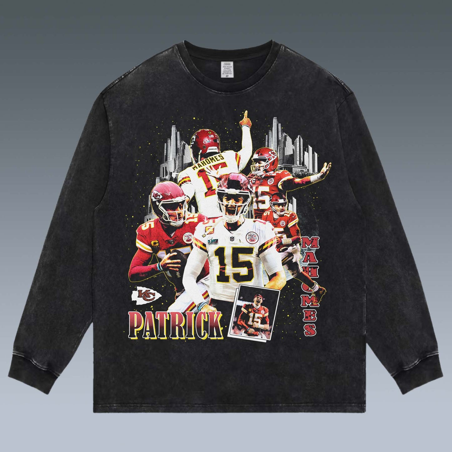 VINTAGE LONG SLEEVE TEE |  PATRICK MAHOMES