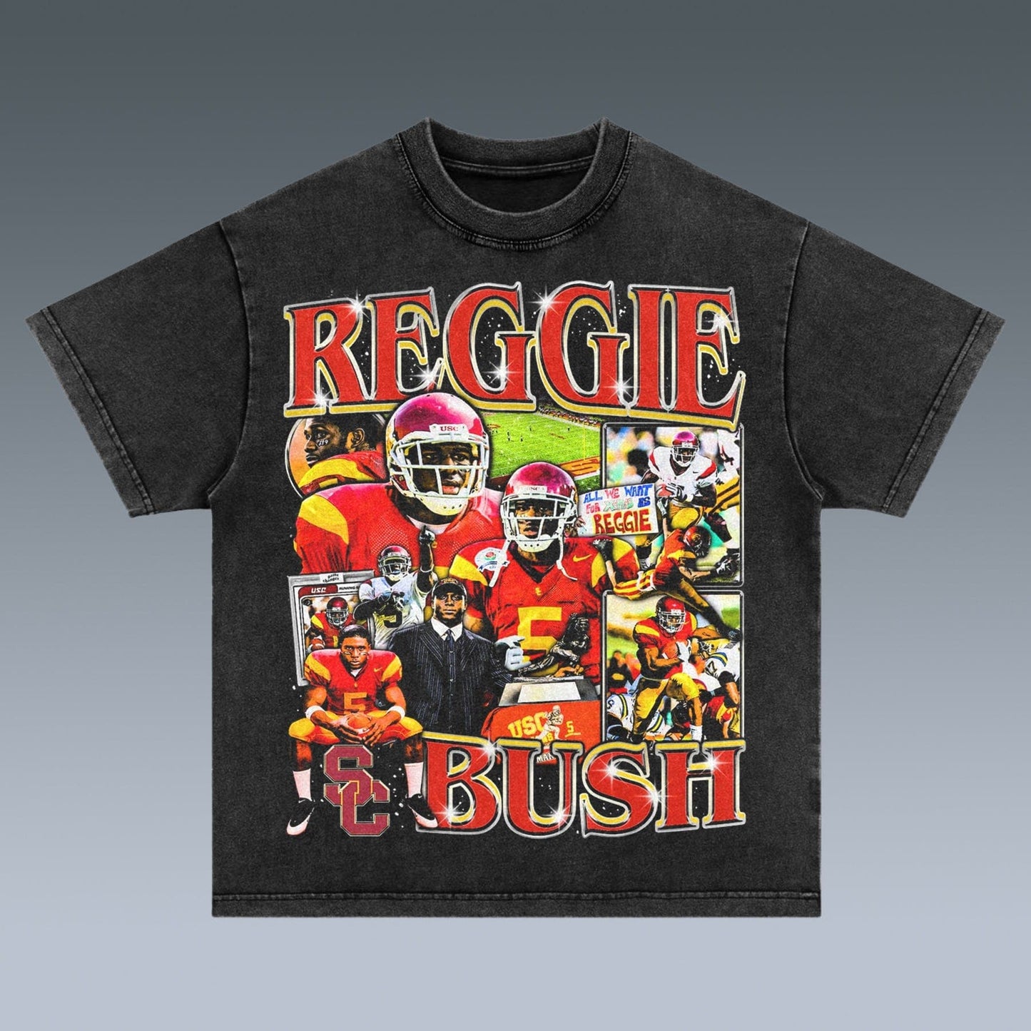 VINTAGE TEE | REGGIE BUSH USC