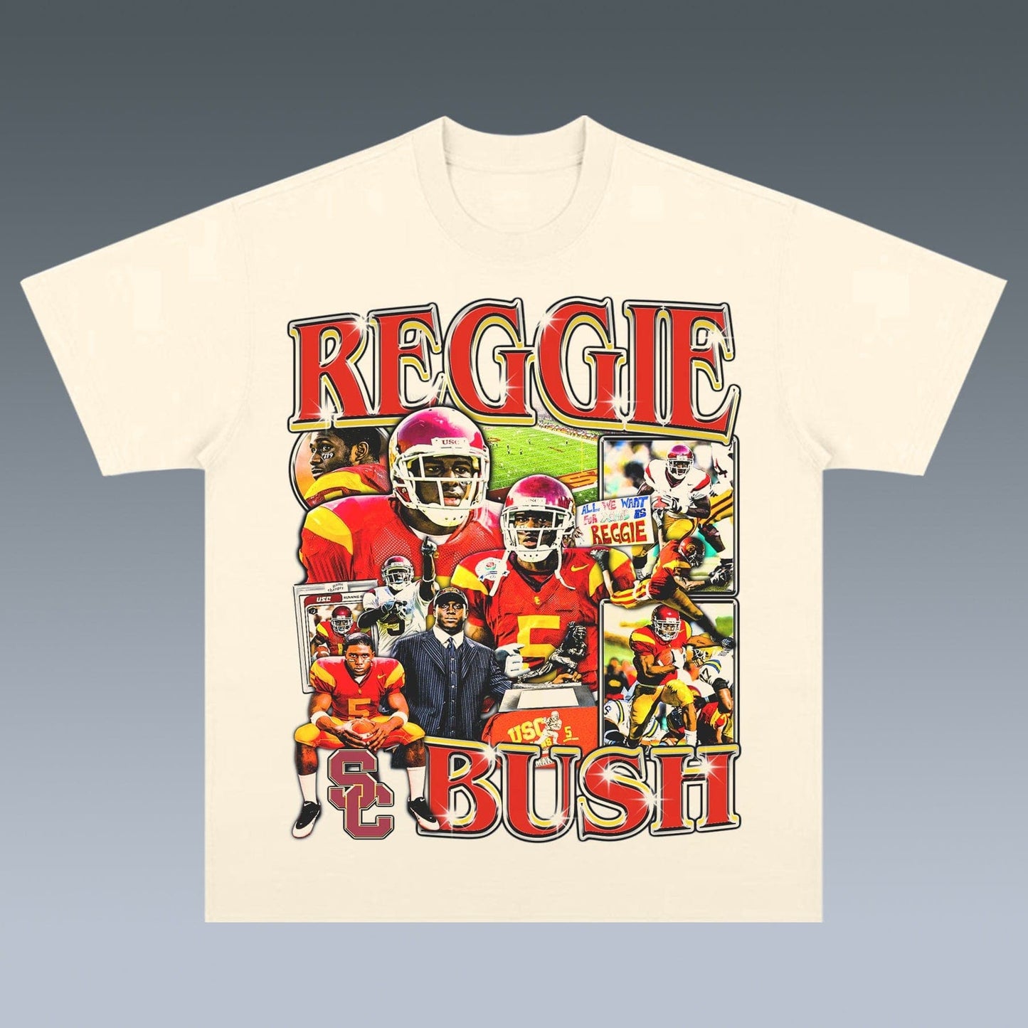 VINTAGE TEE | REGGIE BUSH USC