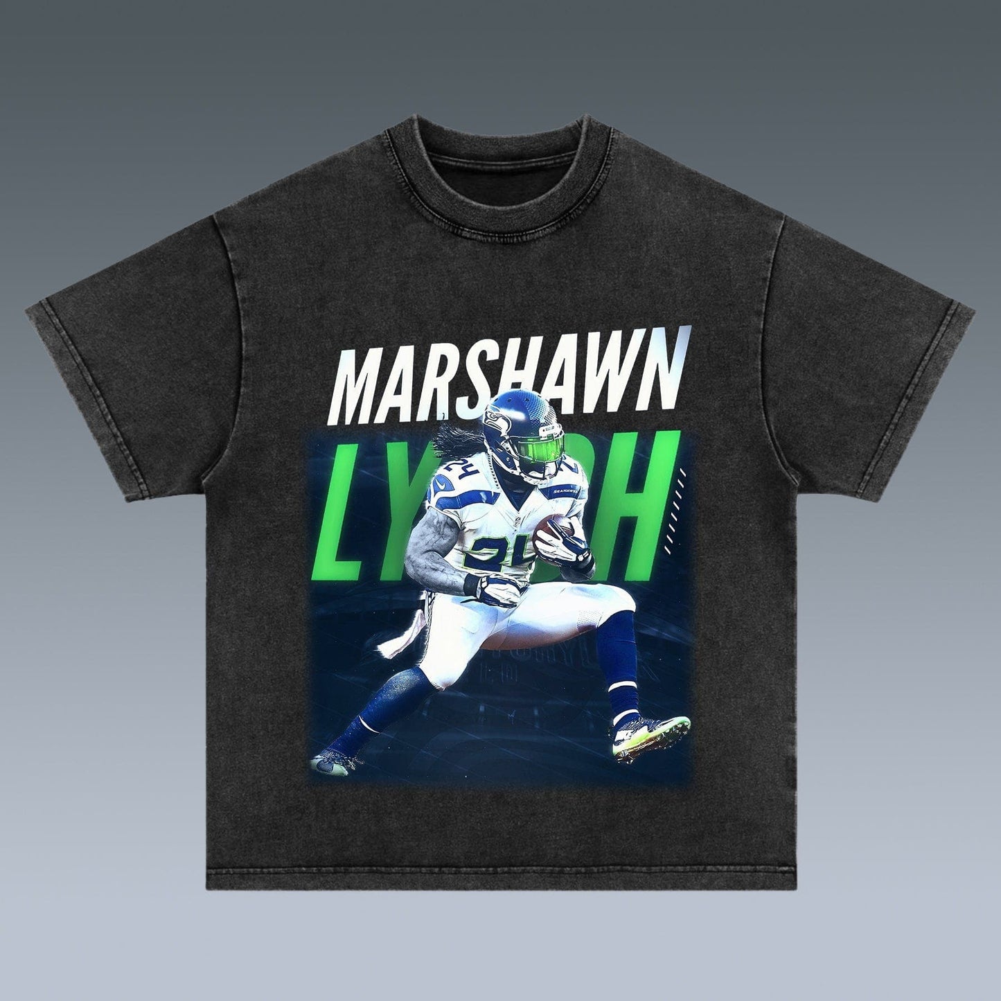 VINTAGE TEE |  MARSHAWN LYNCH