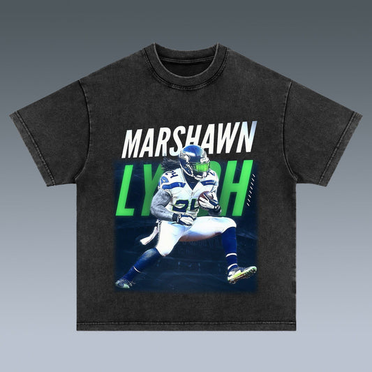 VINTAGE TEE |  MARSHAWN LYNCH