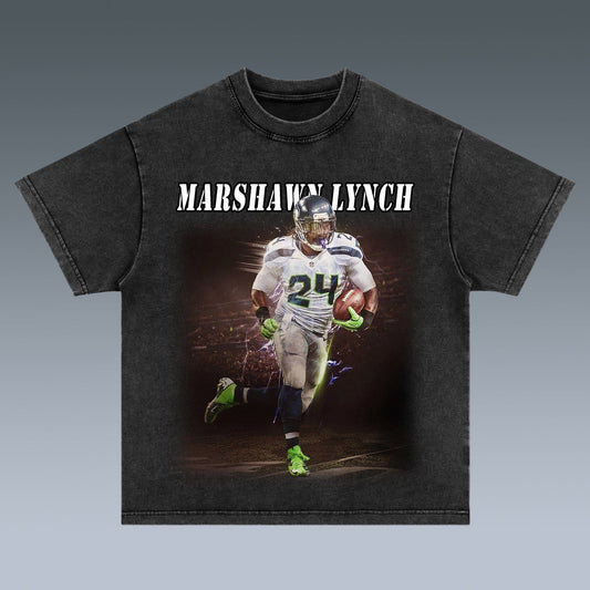 VINTAGE TEE |  MARSHAWN LYNCH